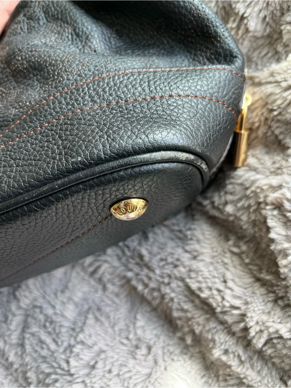 Louis Vuitton Monogram Mahina Stellar PM satchel
